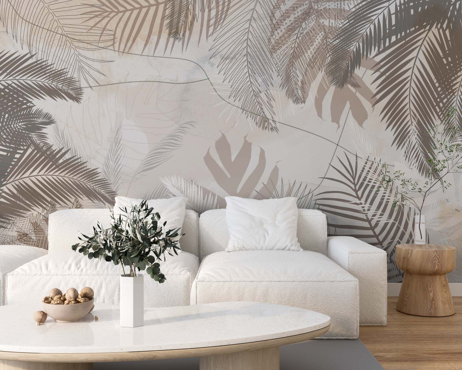 Fototapet varietatea de culori a frunzelor de toamnă