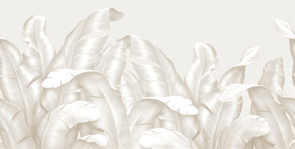 Fototapet ferigă tropicală densă