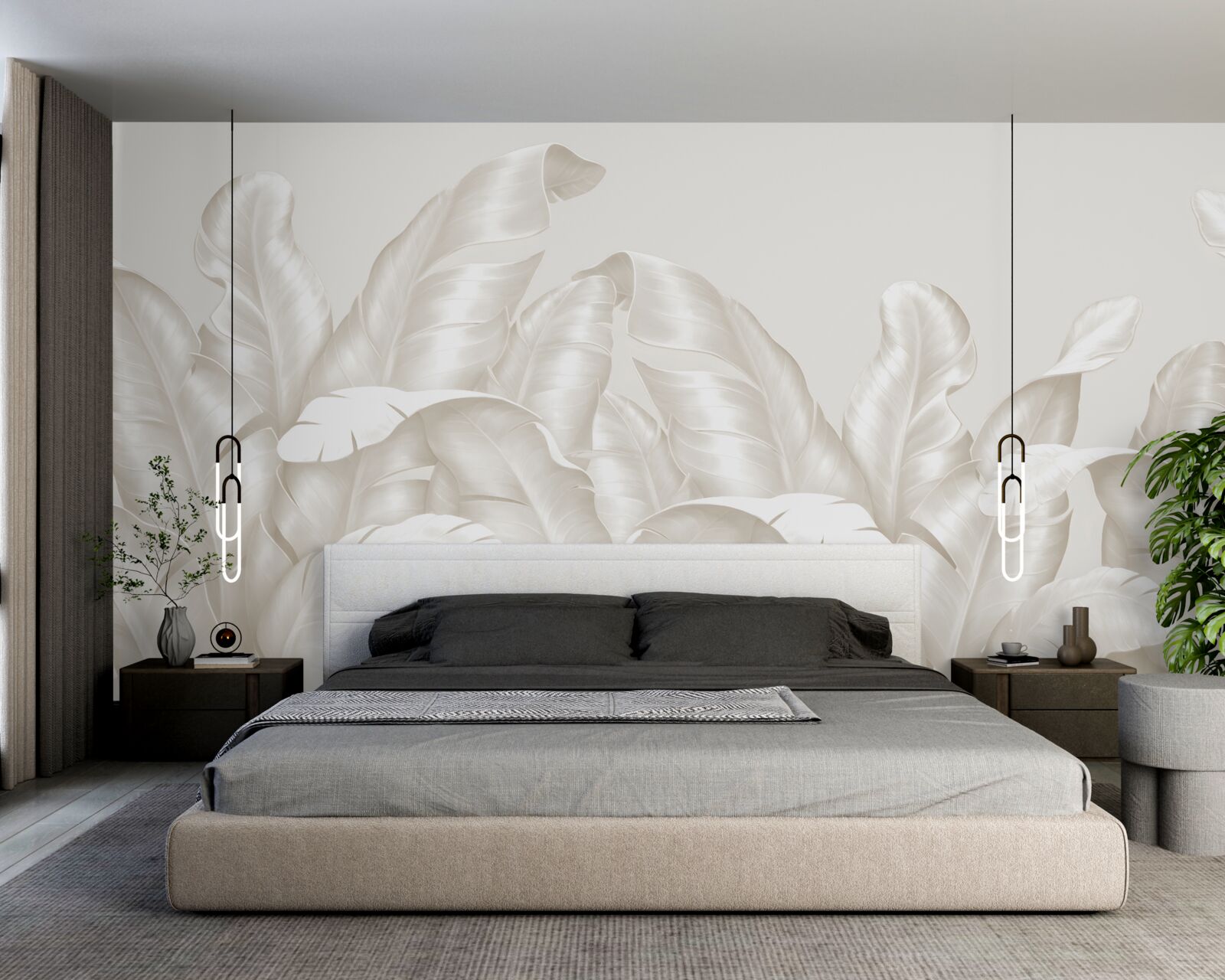 Fototapet ferigă tropicală densă