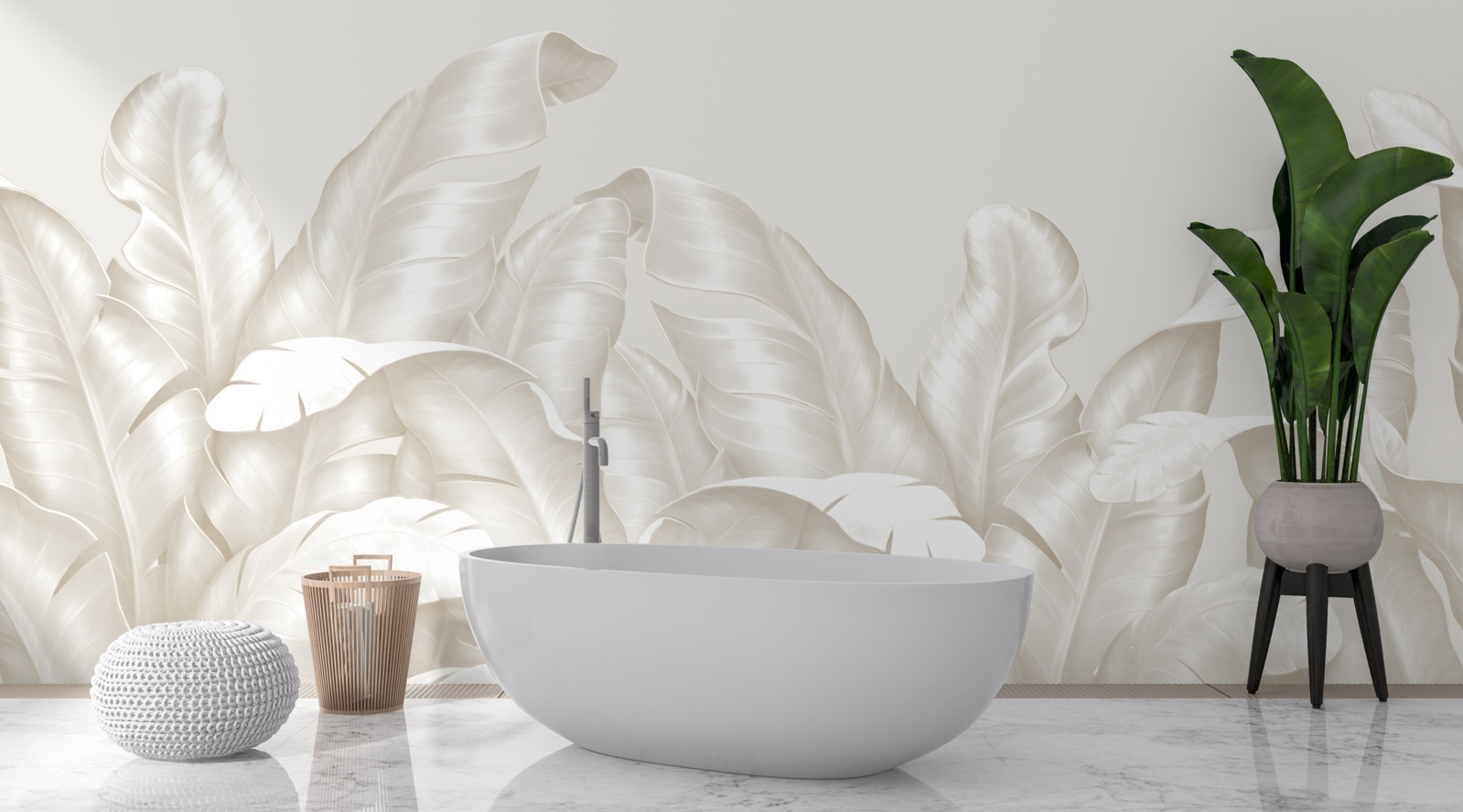 Fototapet ferigă tropicală densă