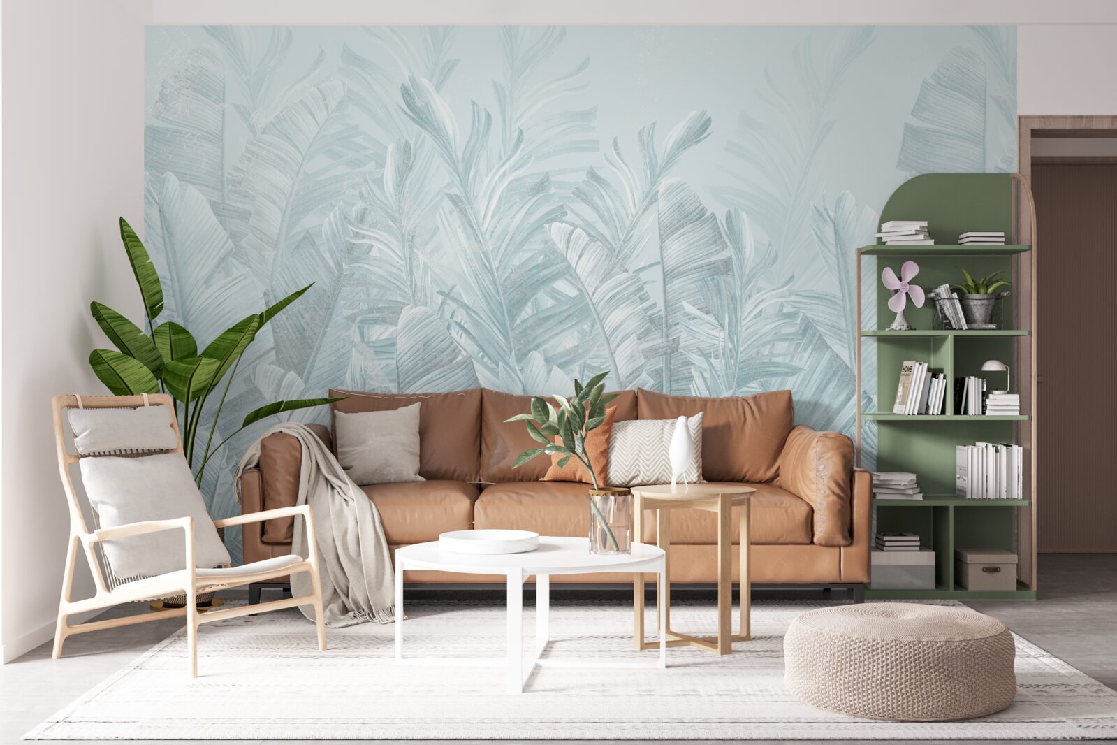 Fototapet ploile abundente irigă plantele