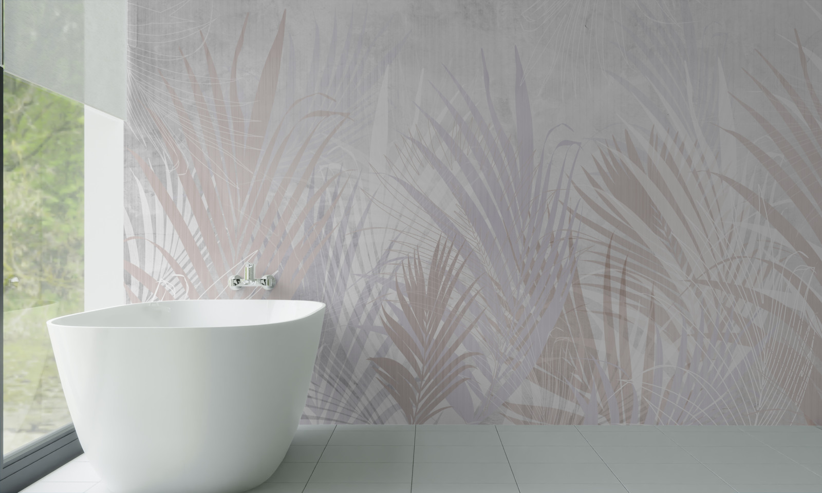 Fototapet începe să apară ceața la tropice