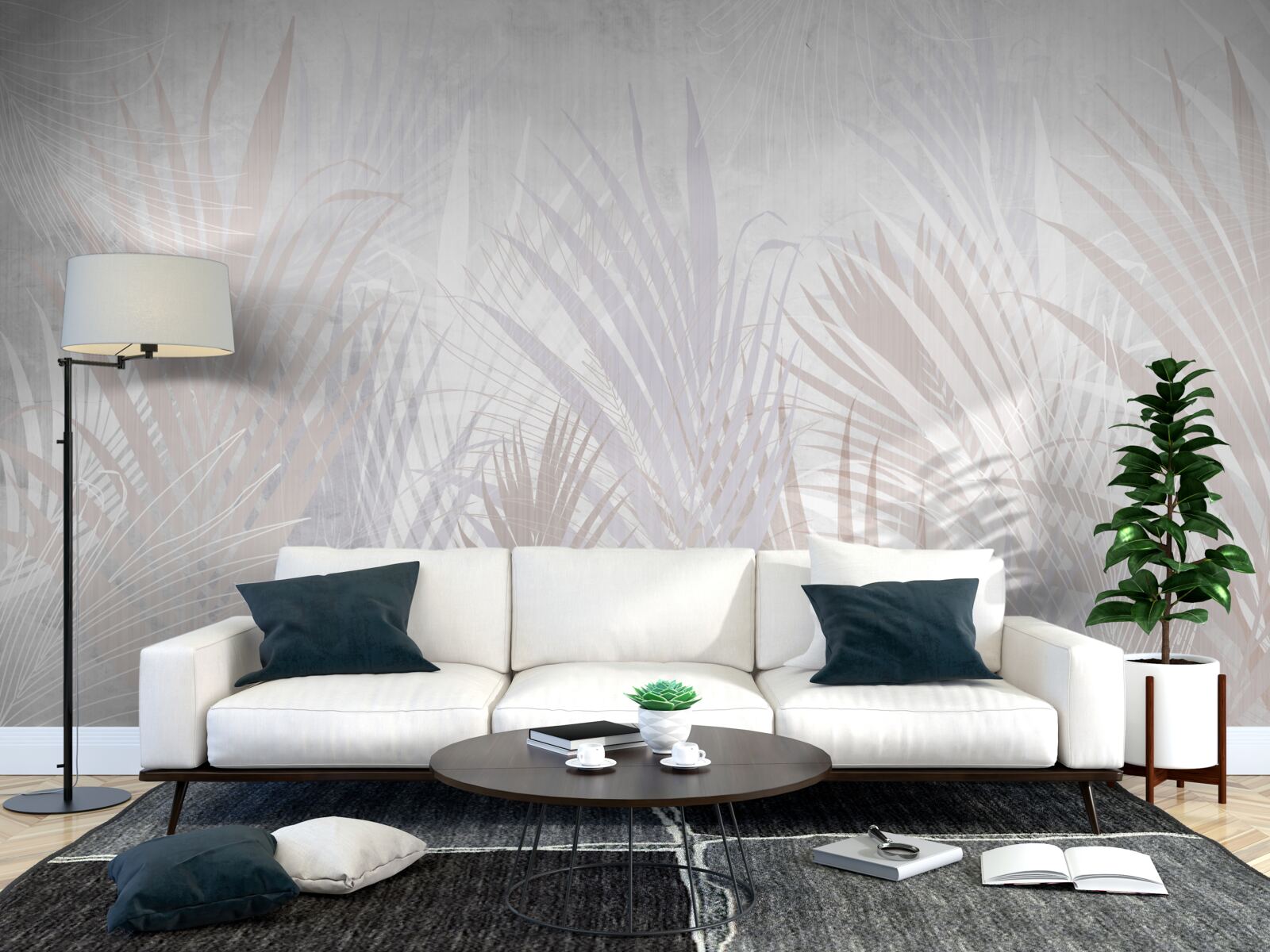 Fototapet începe să apară ceața la tropice