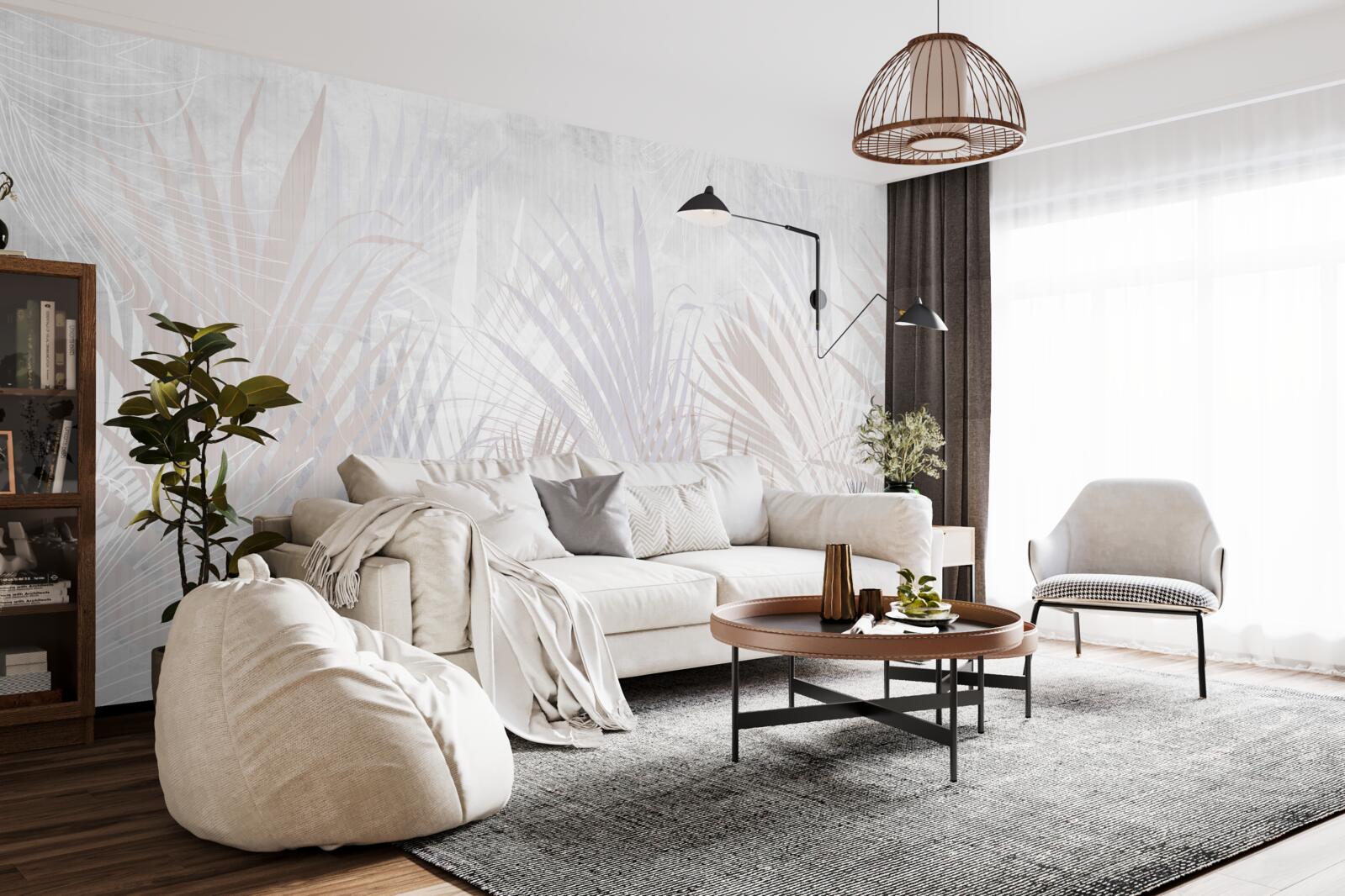 Fototapet începe să apară ceața la tropice