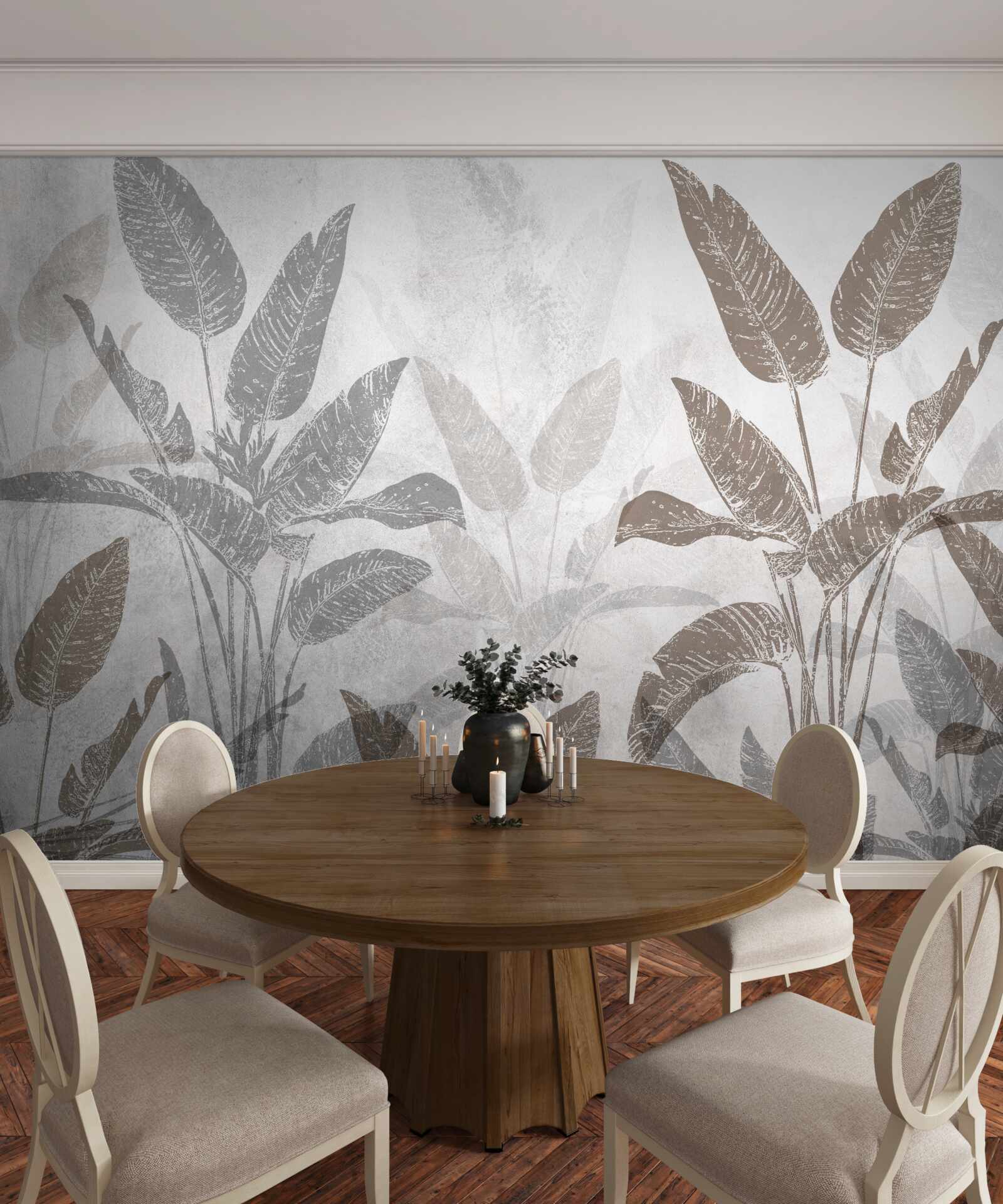 Fototapet plante înalte și masive