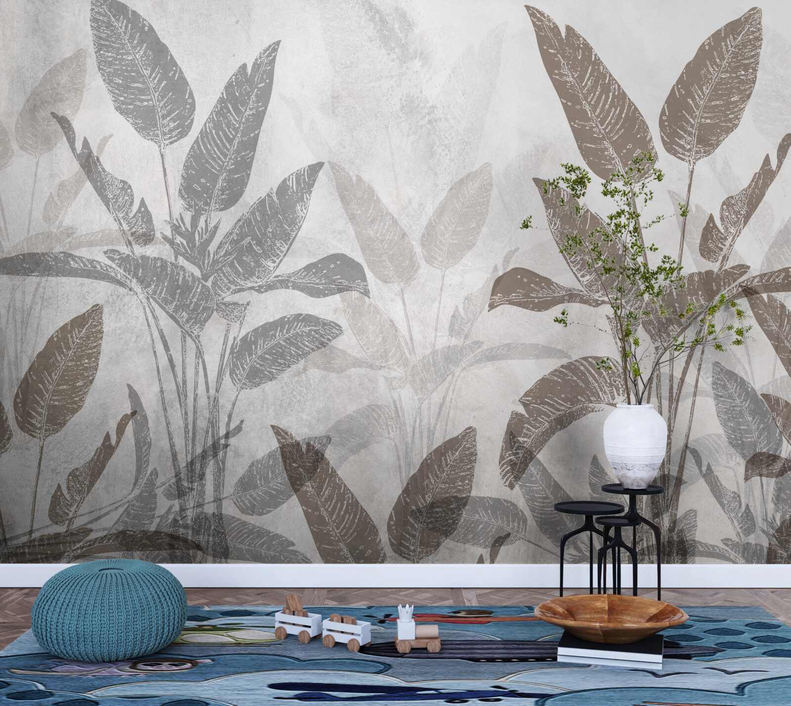 Fototapet plante înalte și masive