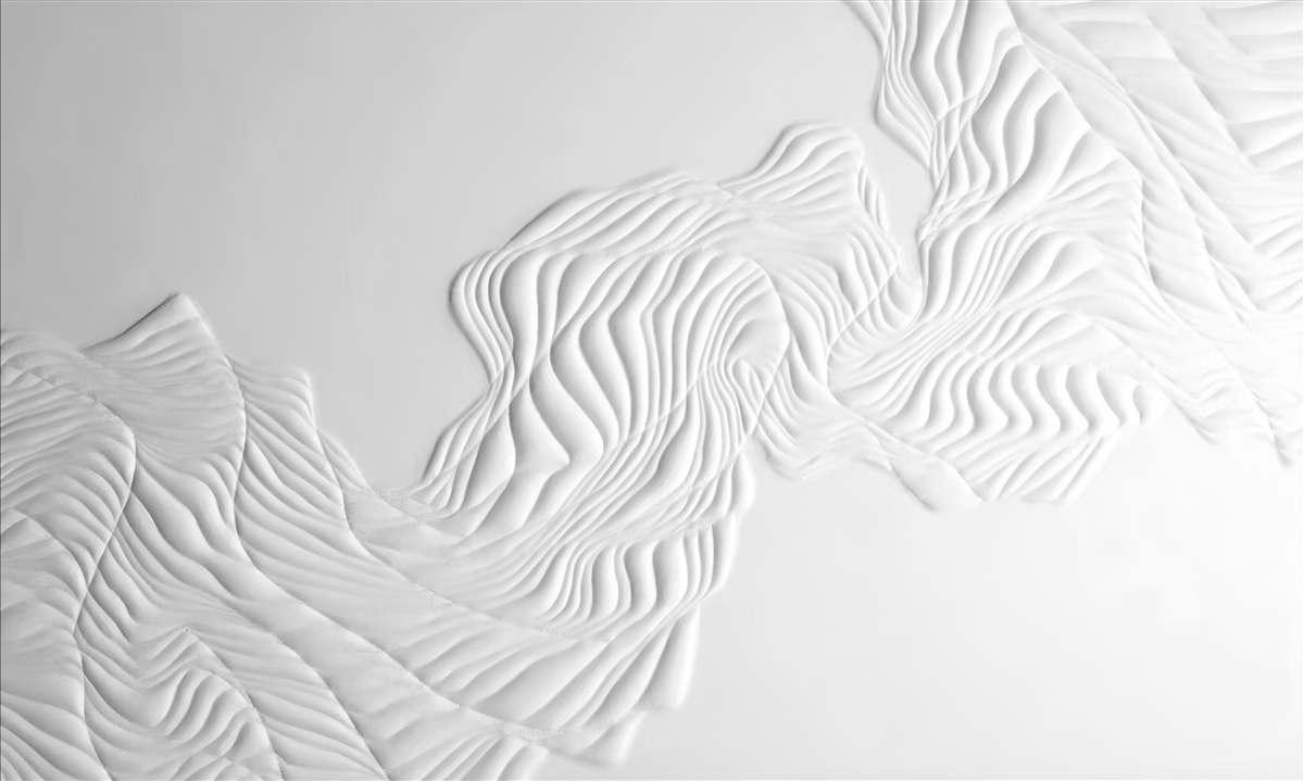 Fototapet linii abstracte pe țesături ușoare