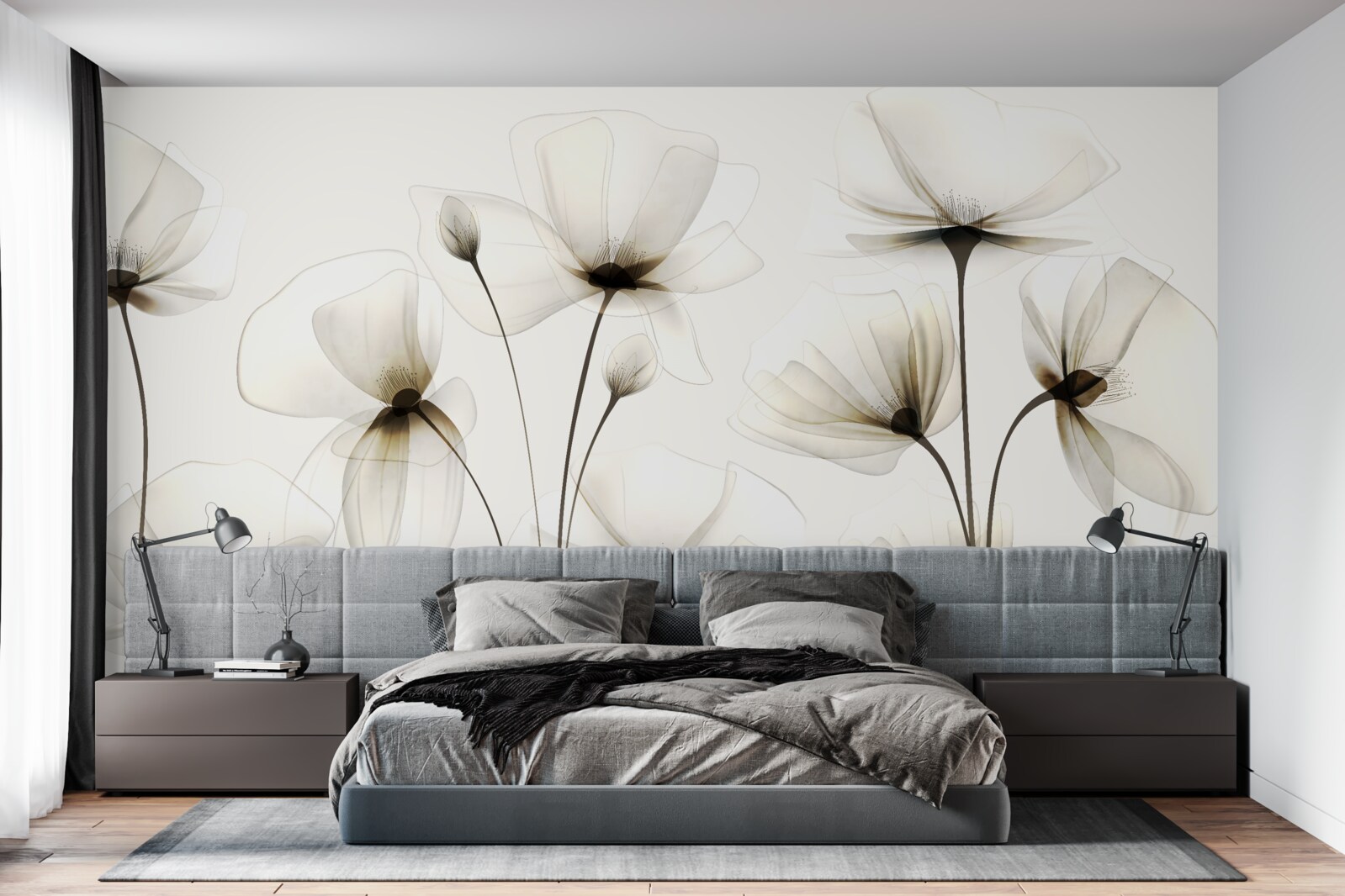 Fototapet mac grațios, translucid