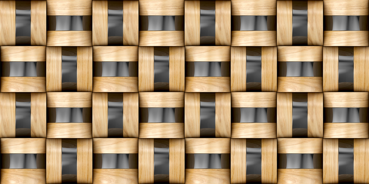 Fototapet placă din blocuri de lemn