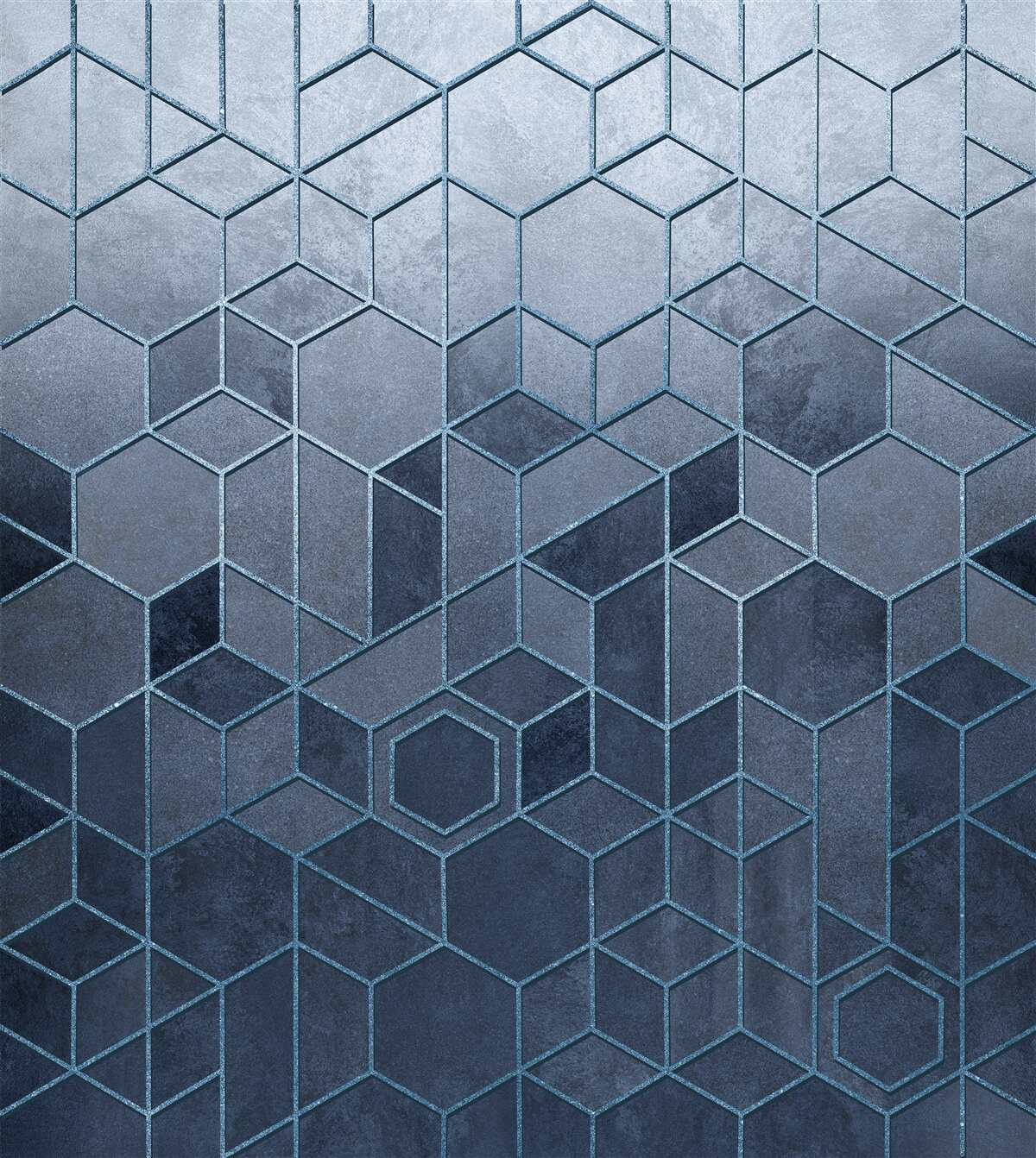 Fototapet geometrie din marmură gri rafinată