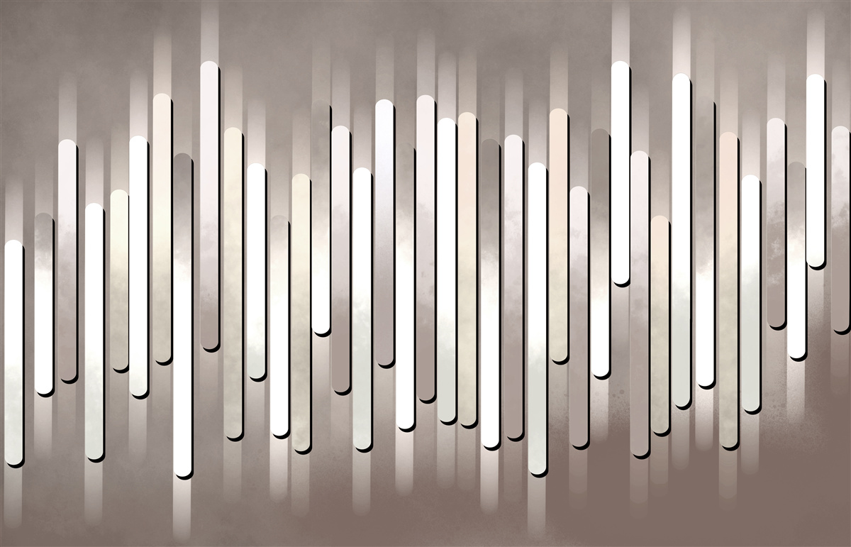 Fototapet abstractizarea frecvențelor sonore