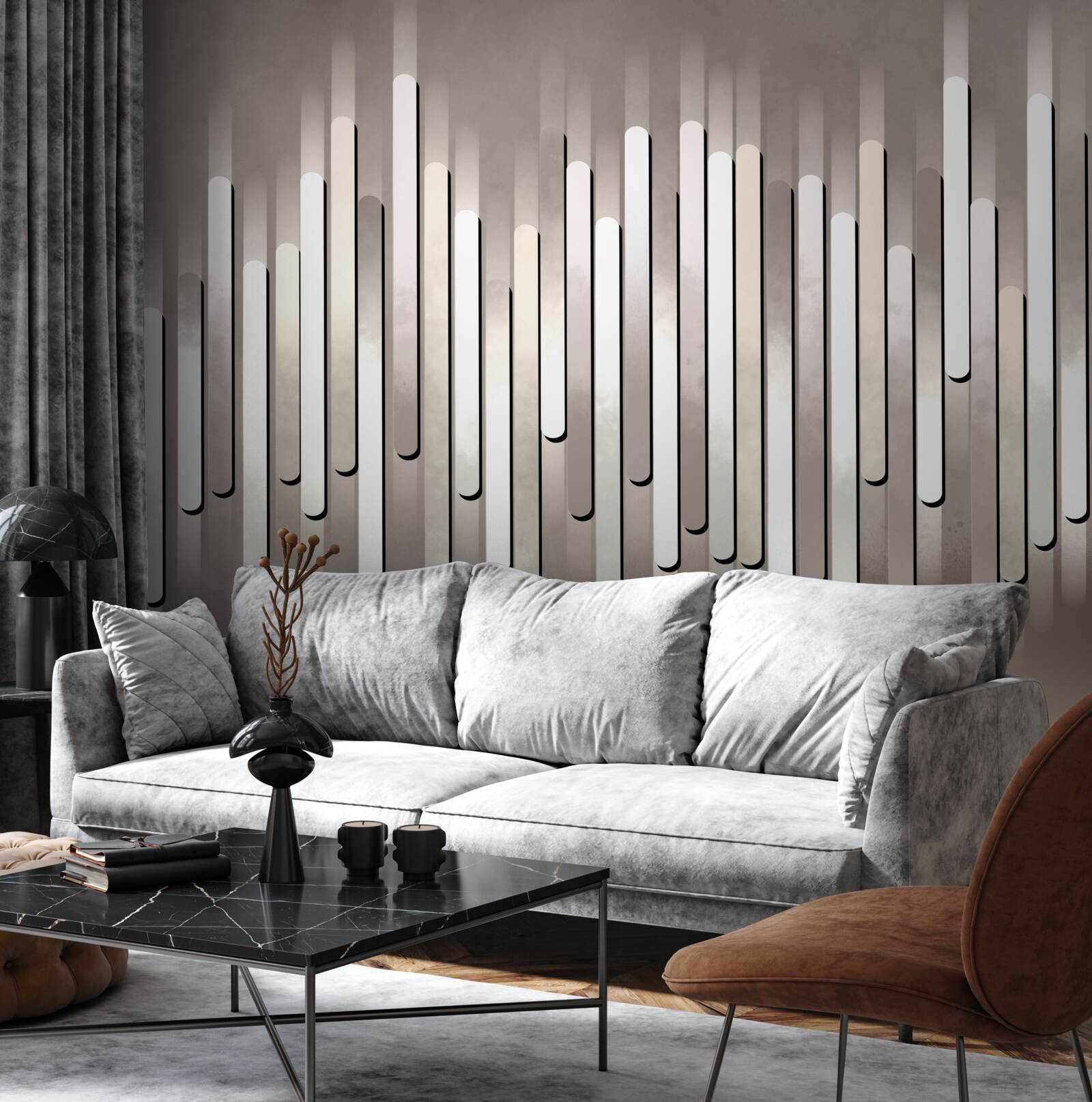 Fototapet abstractizarea frecvențelor sonore