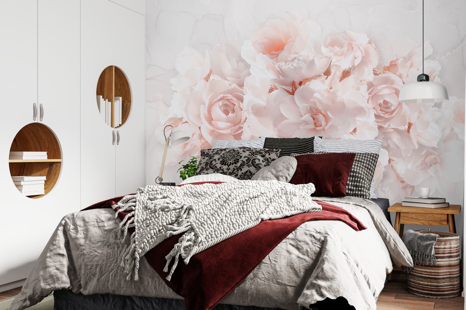 Fototapet compoziție de bujori rafinate