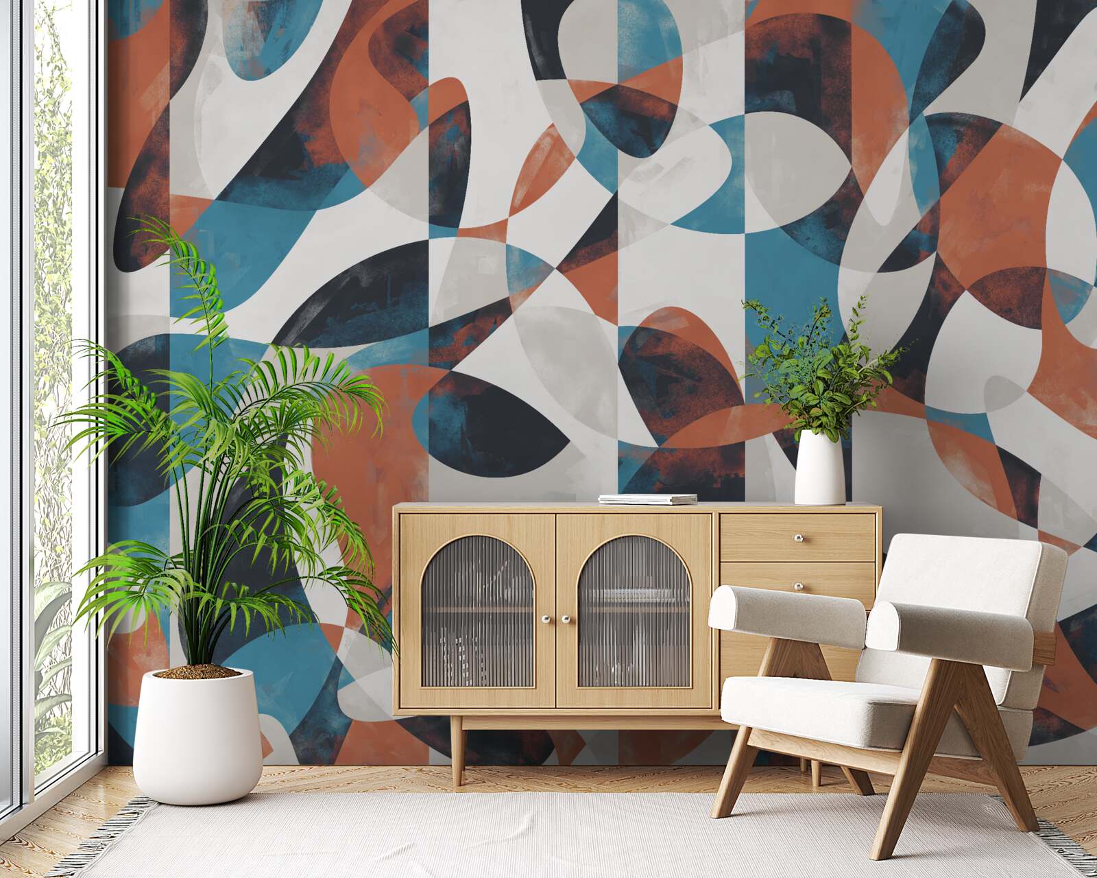 Fototapet figuri abstracte