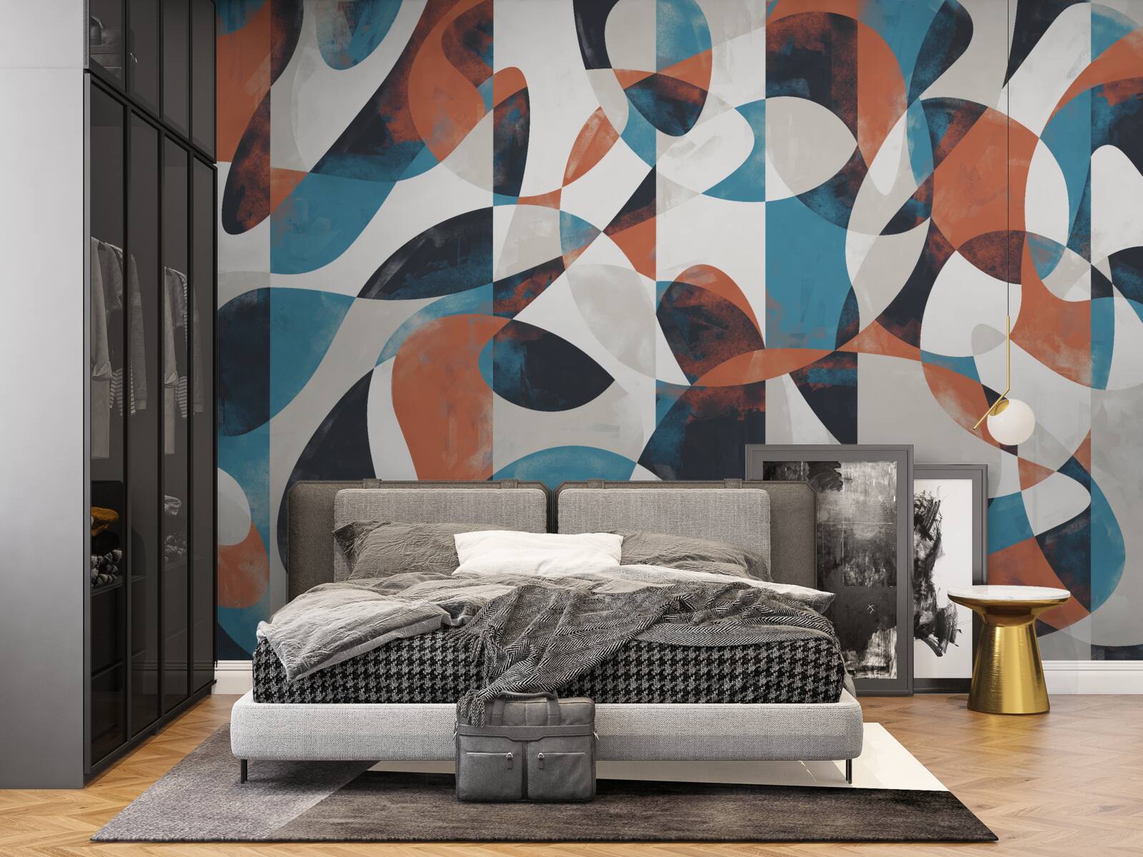 Fototapet figuri abstracte