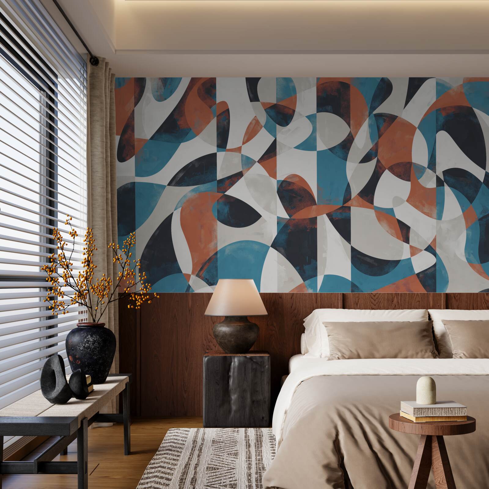 Fototapet figuri abstracte