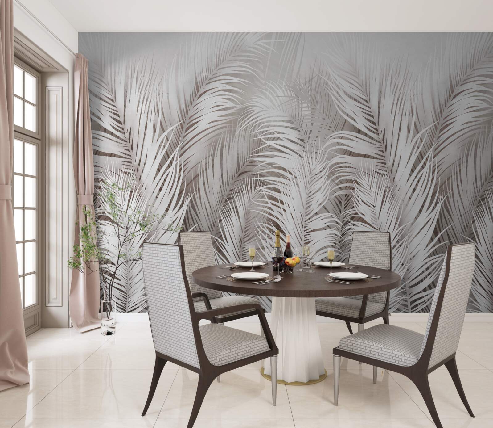 Fototapet ferigă luminoasă luxuriantă