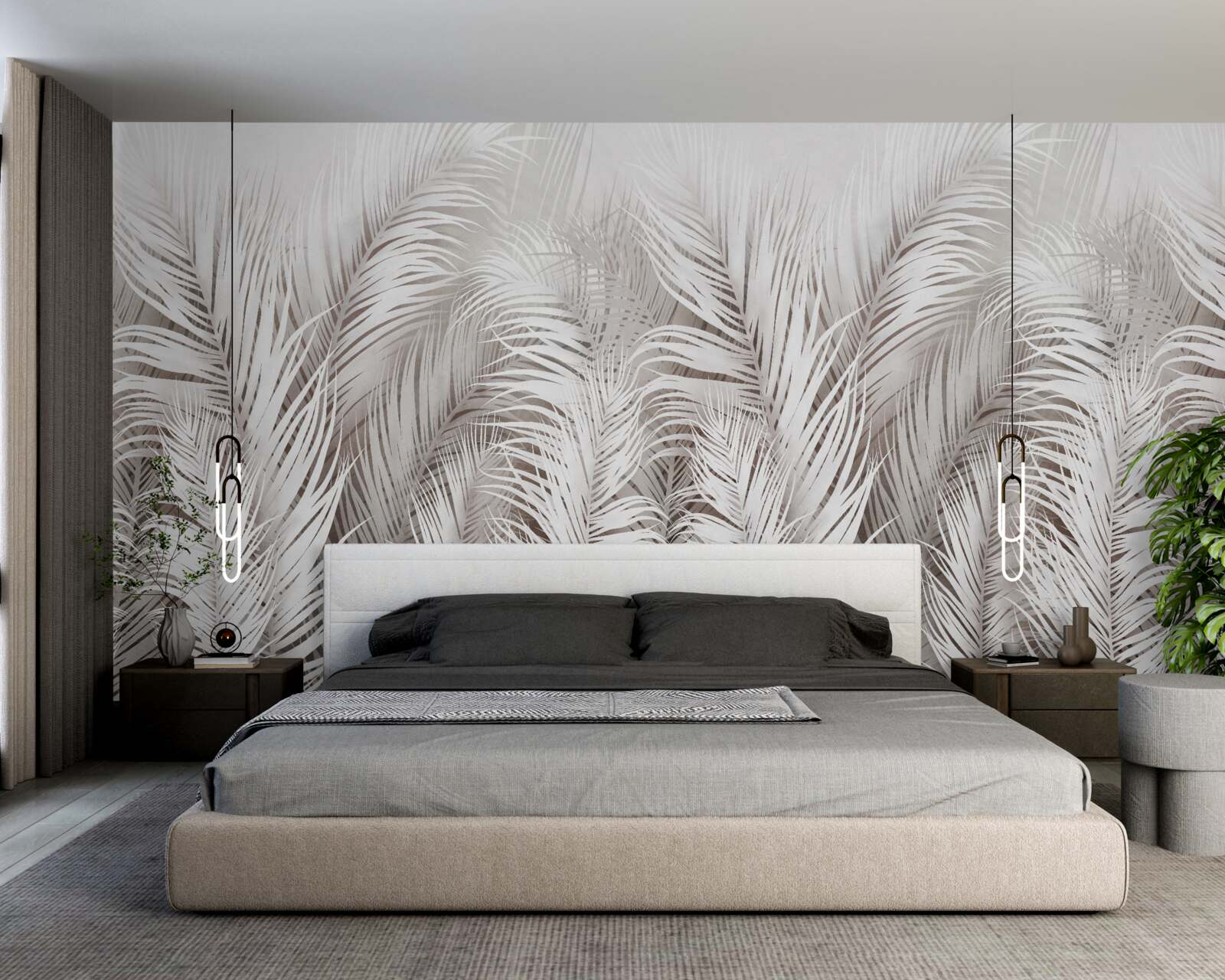 Fototapet ferigă luminoasă luxuriantă