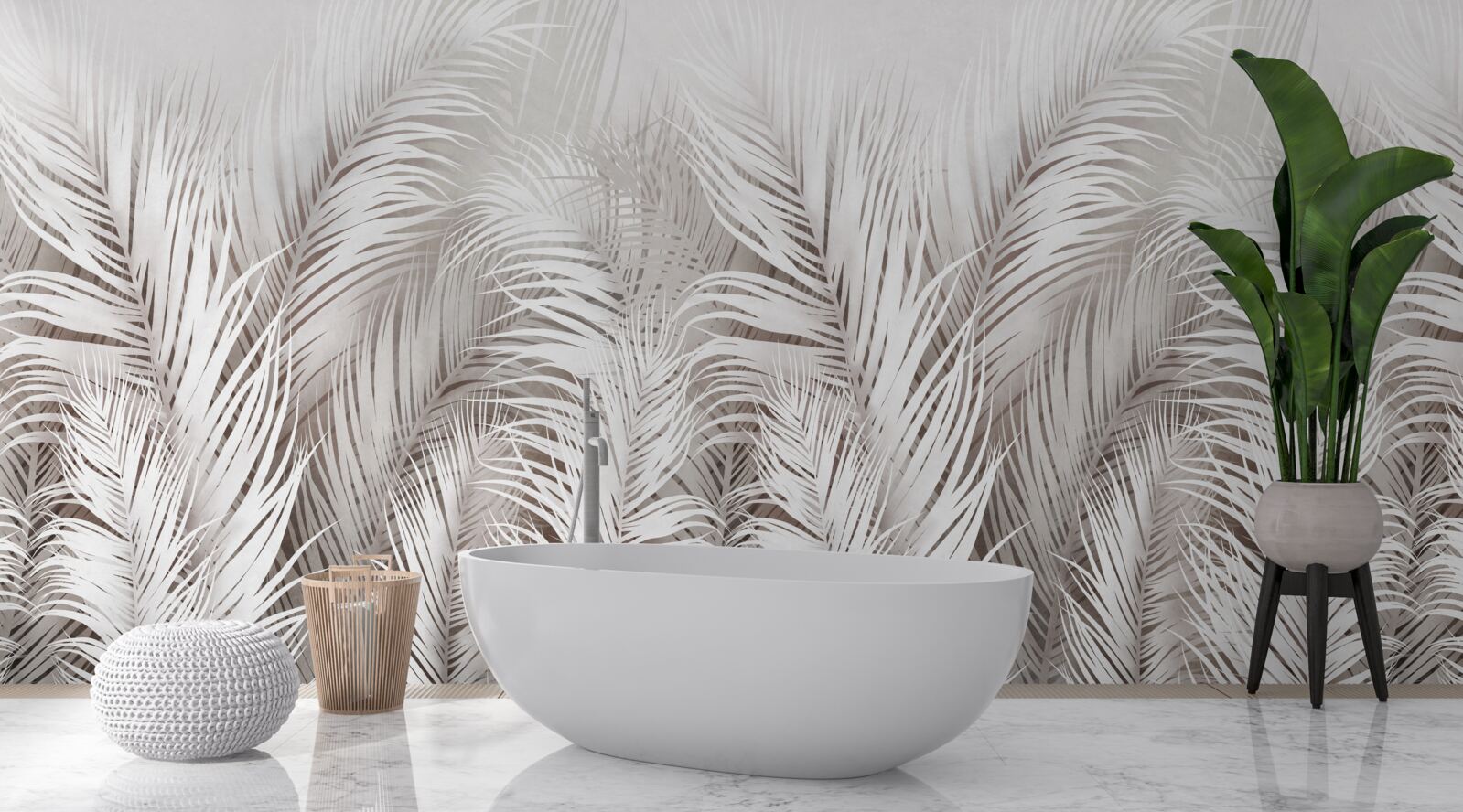 Fototapet ferigă luminoasă luxuriantă