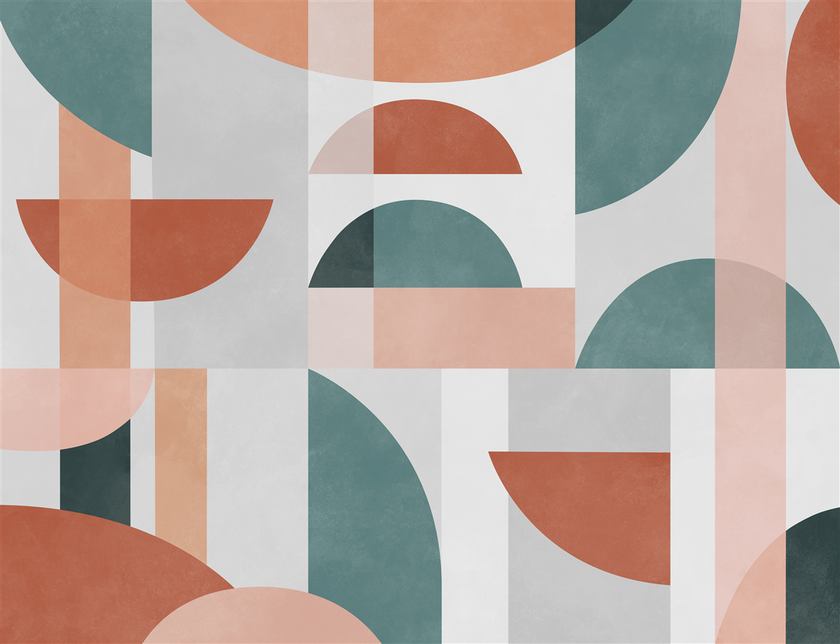 Fototapet forme geometrice în abstracție