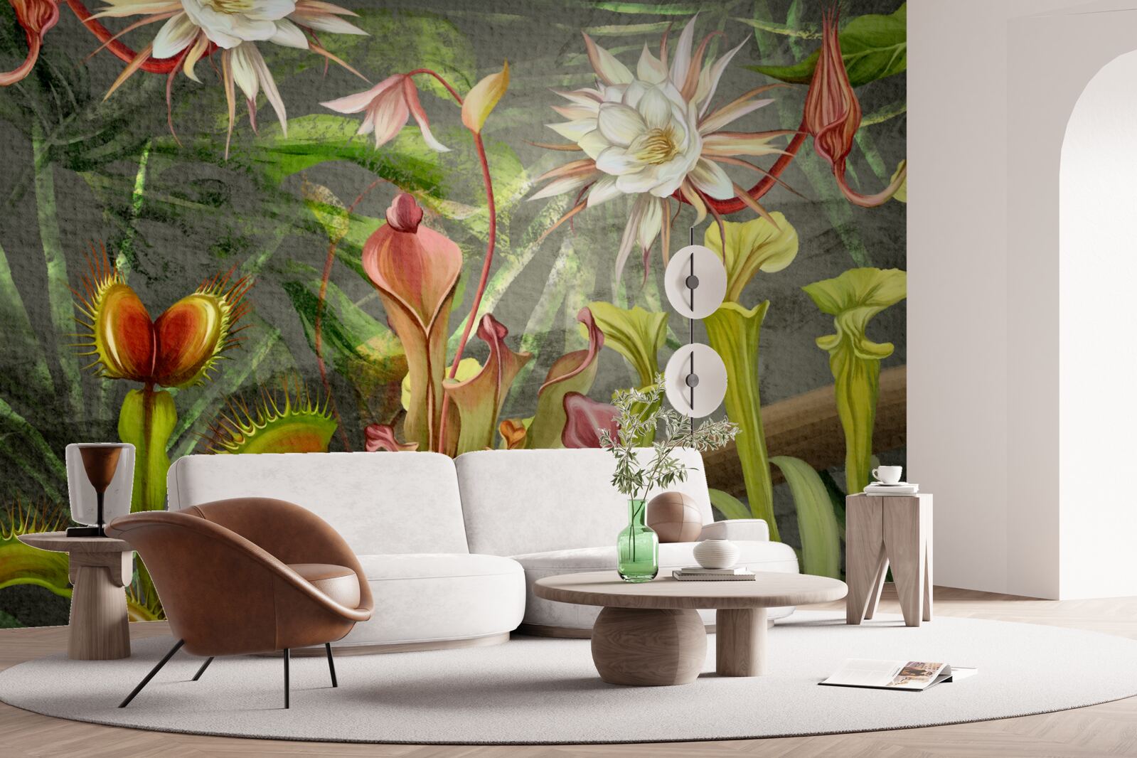 Fototapet plante carnivore din regiunile tropicale