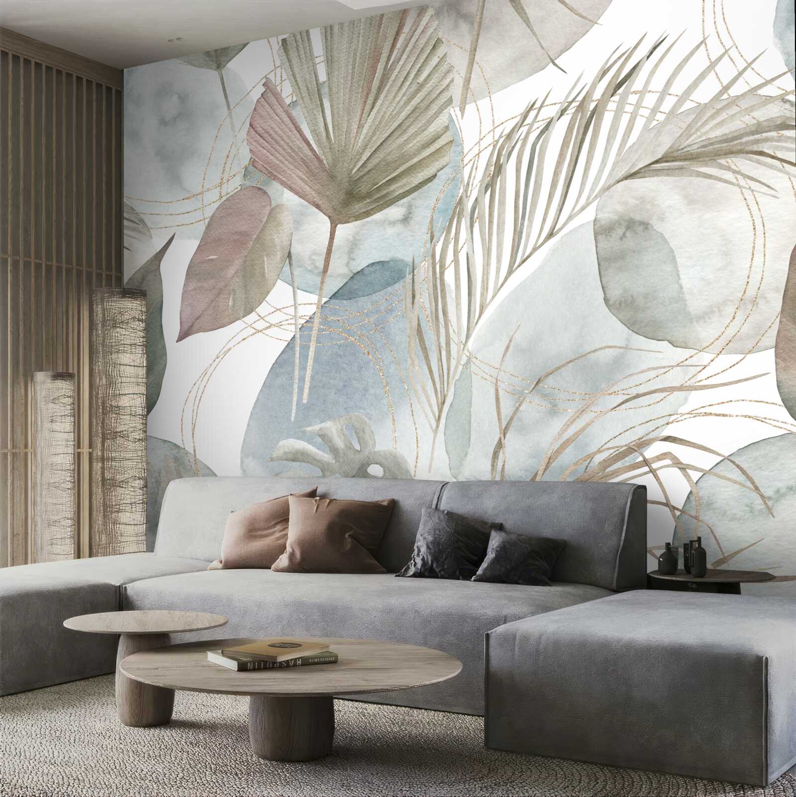 Fototapet diversitatea frunzelor în regiunile tropicale