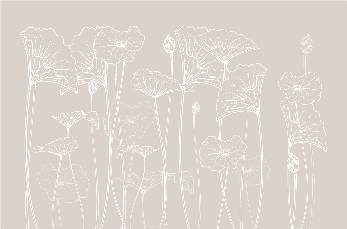 Fototapet maci în abstracție