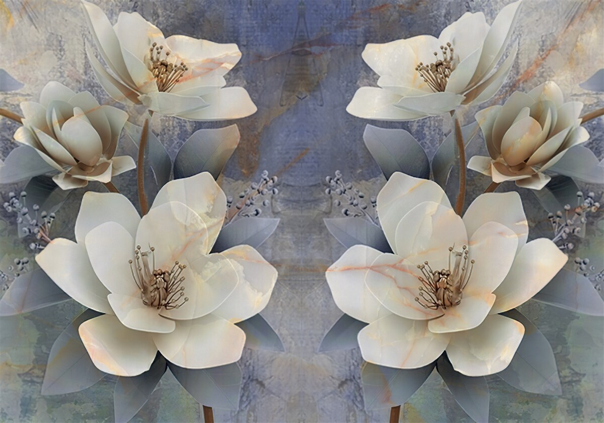 Fototapet pompătoare volumetrice