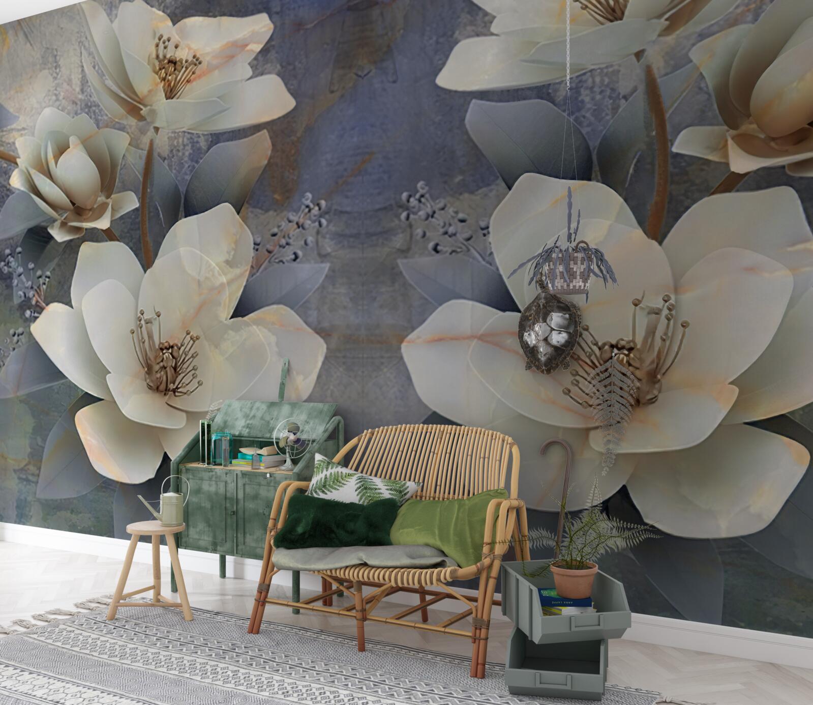 Fototapet pompătoare volumetrice