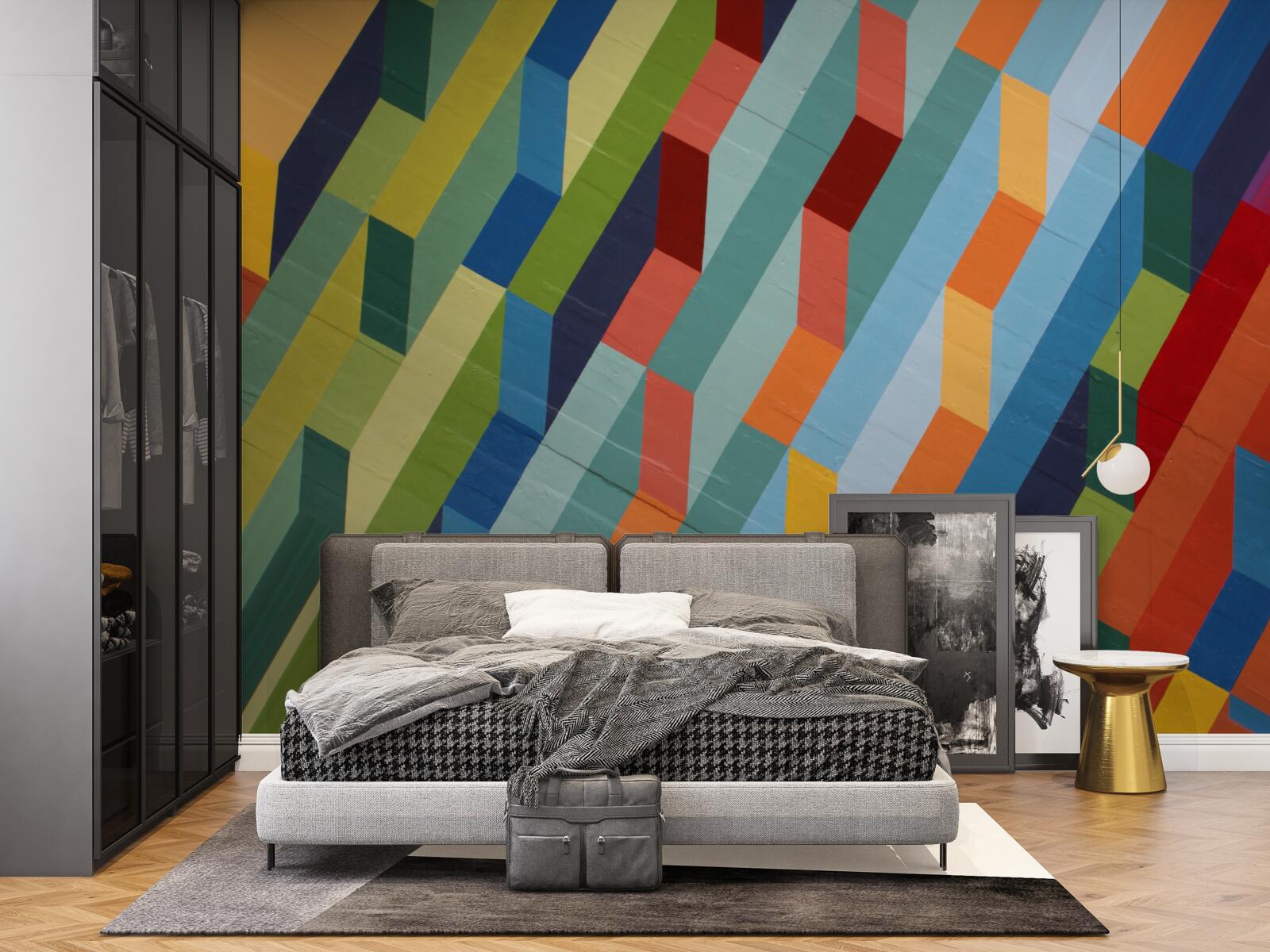 Fototapet forme dreptunghiulare în culori bogate