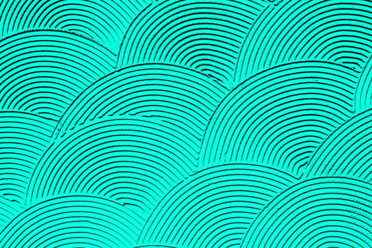 Fototapet semicercuri luminoase cu un aspect abstract