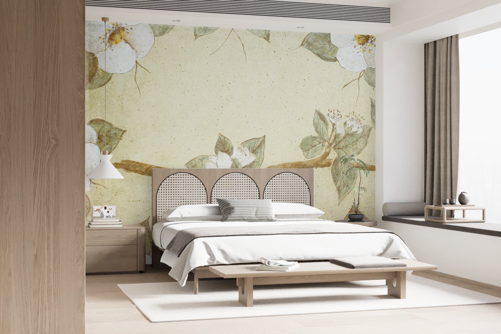 Fototapet florile înfloresc pe ramuri