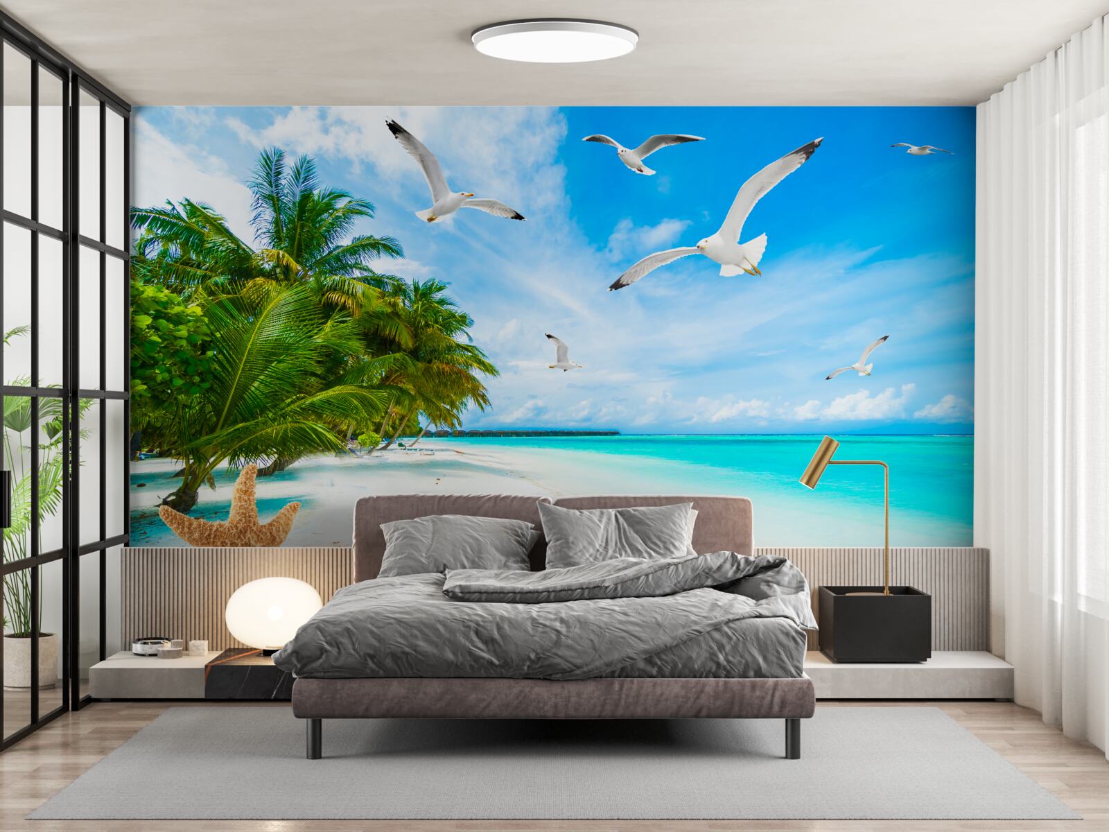 Fototapet țărm tropical calm