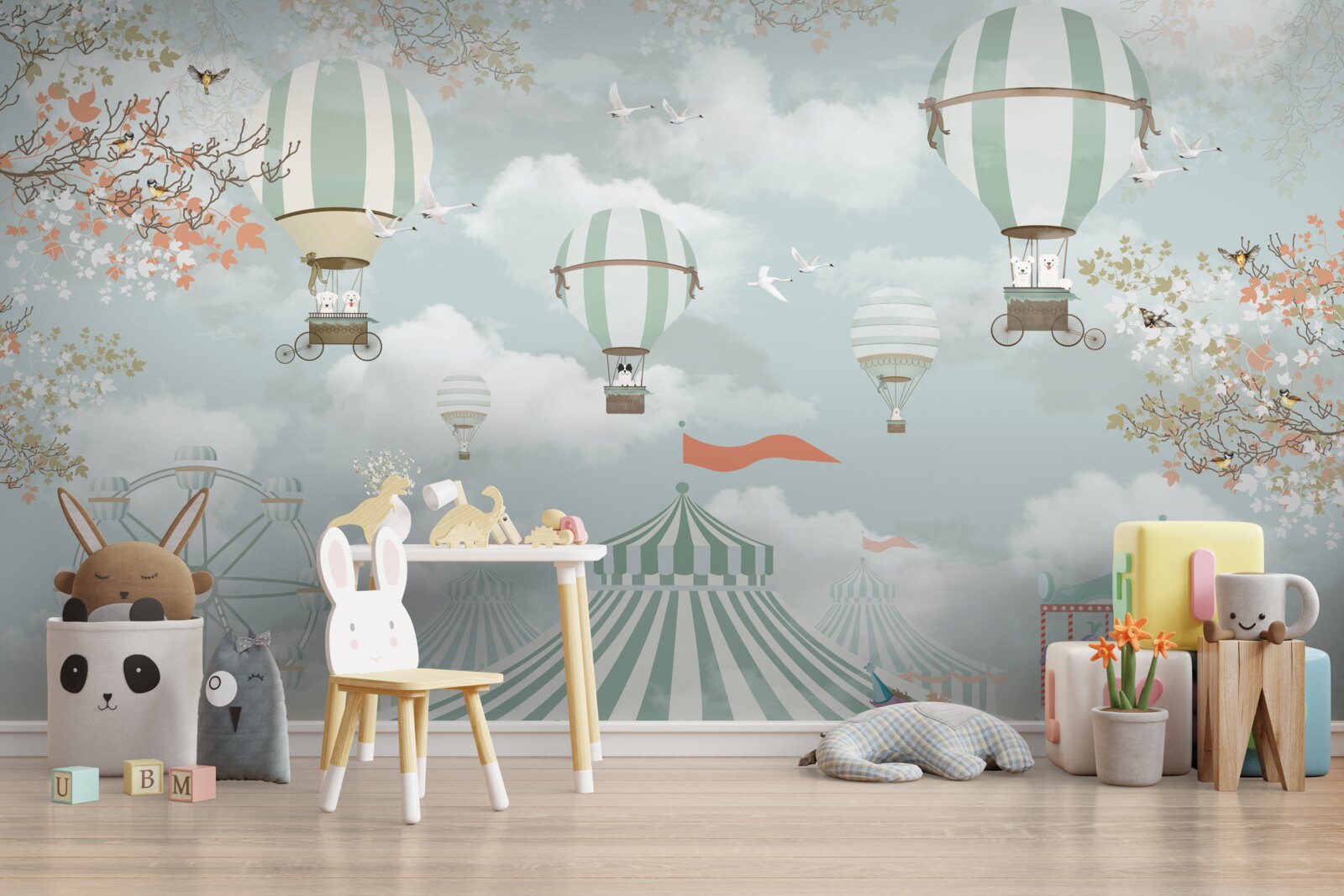 Fototapet reprezentanți ai artelor circului