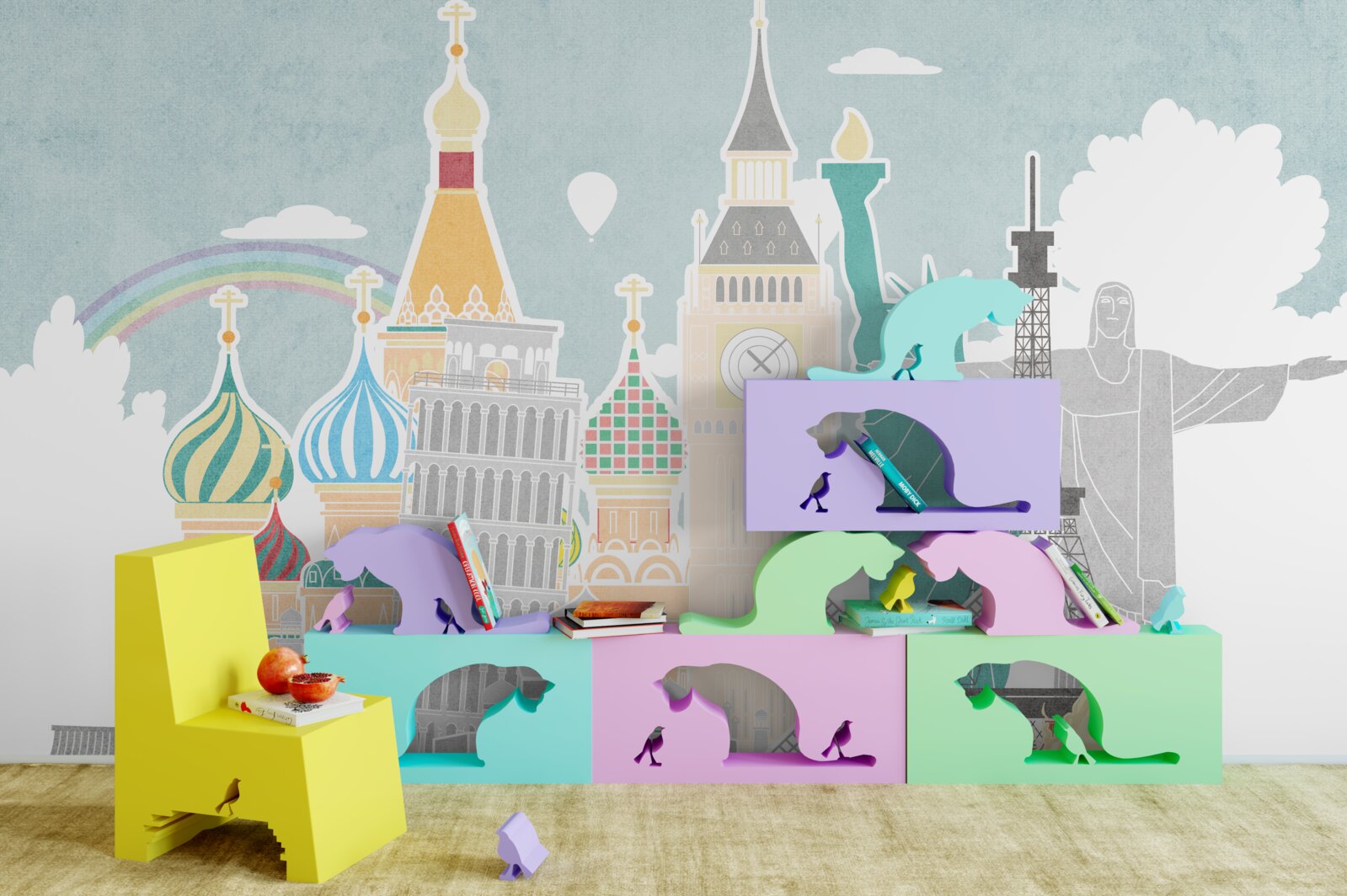 Fototapet situri de renume mondial