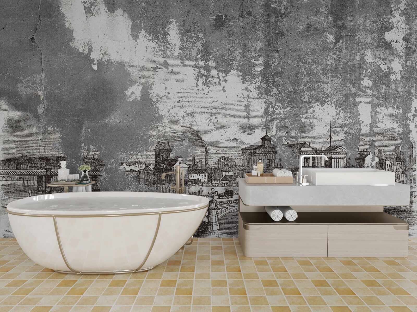 Fototapet arhitectura orașului vechi