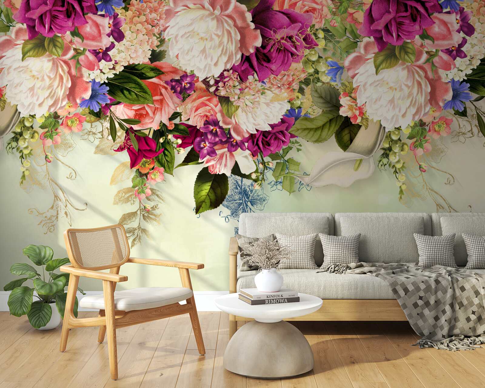 Fototapet compoziții florale elegante