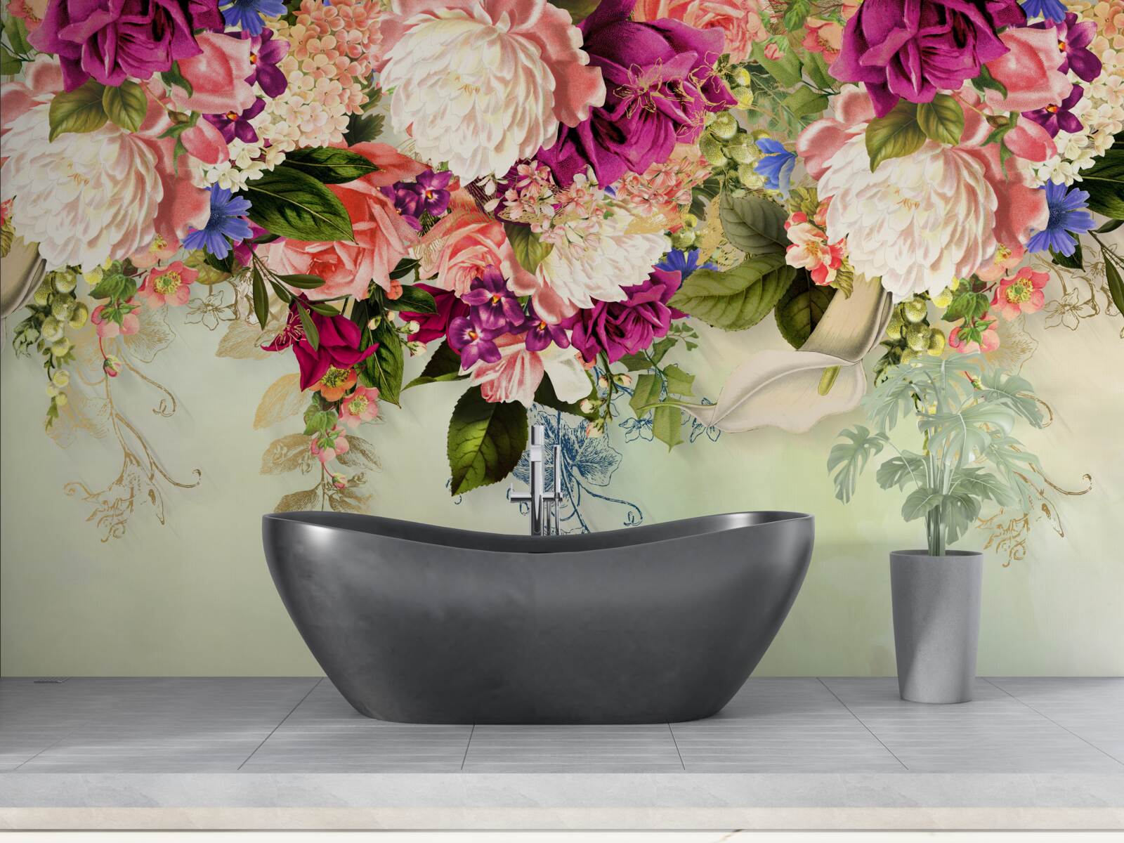 Fototapet compoziții florale elegante