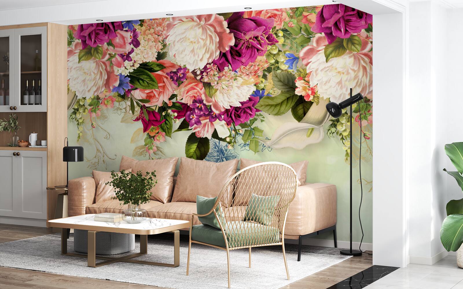 Fototapet compoziții florale elegante