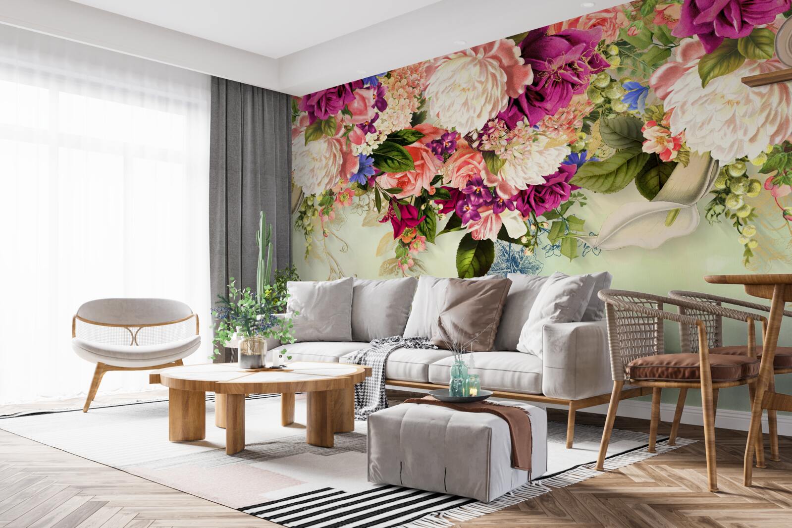 Fototapet compoziții florale elegante