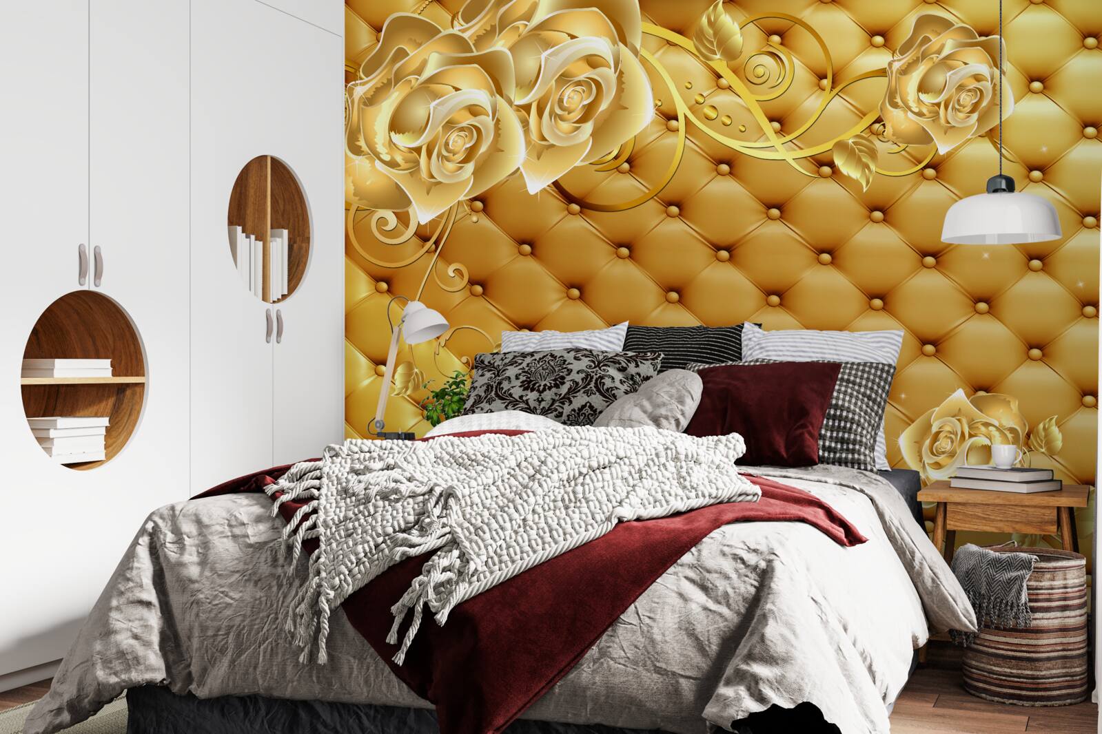 Fototapet textura materiei și nuanțele