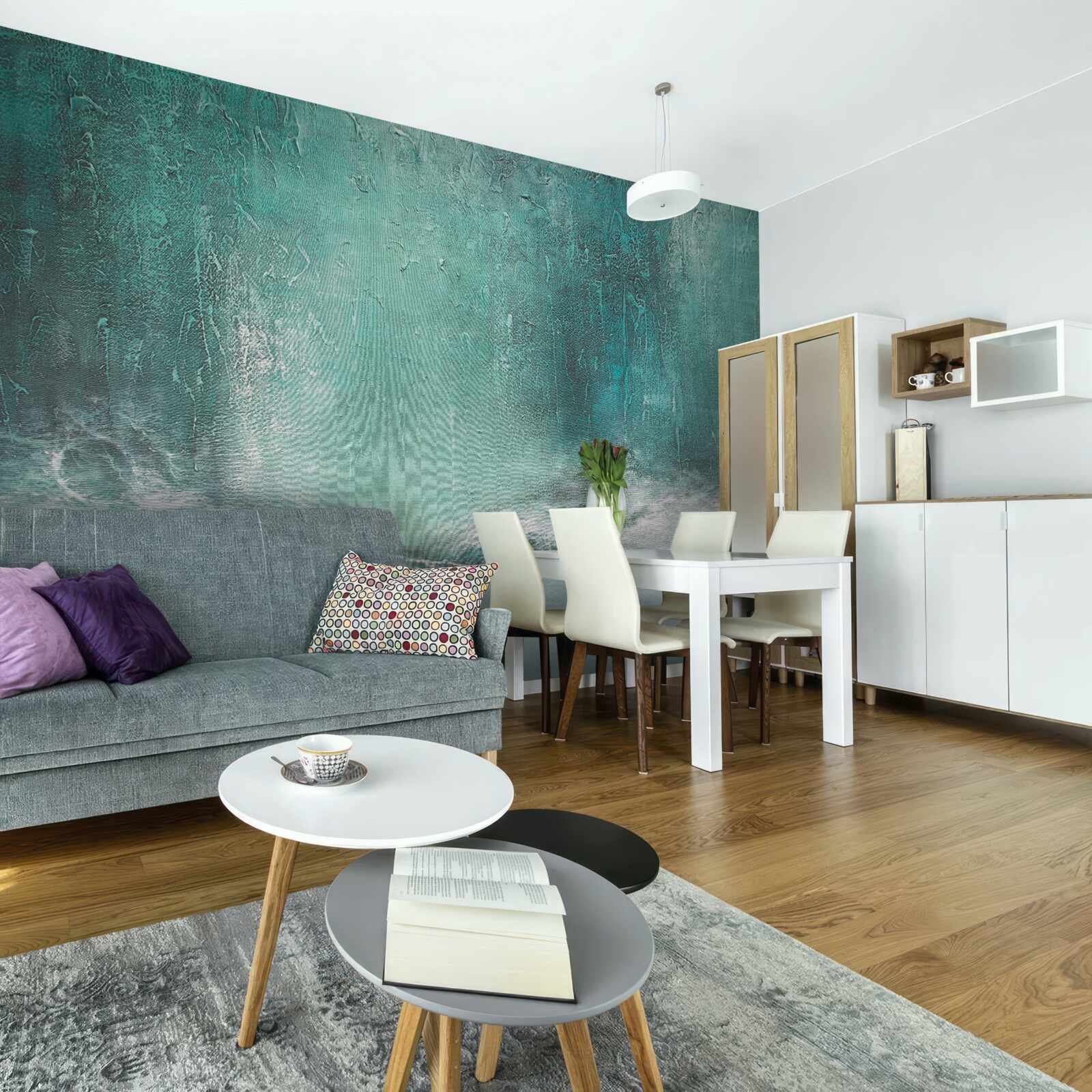 Fototapet ploaie peste ocean