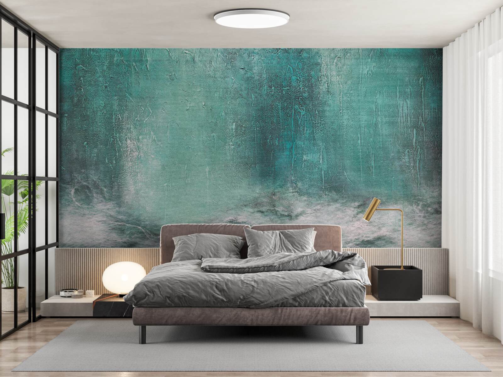 Fototapet ploaie peste ocean