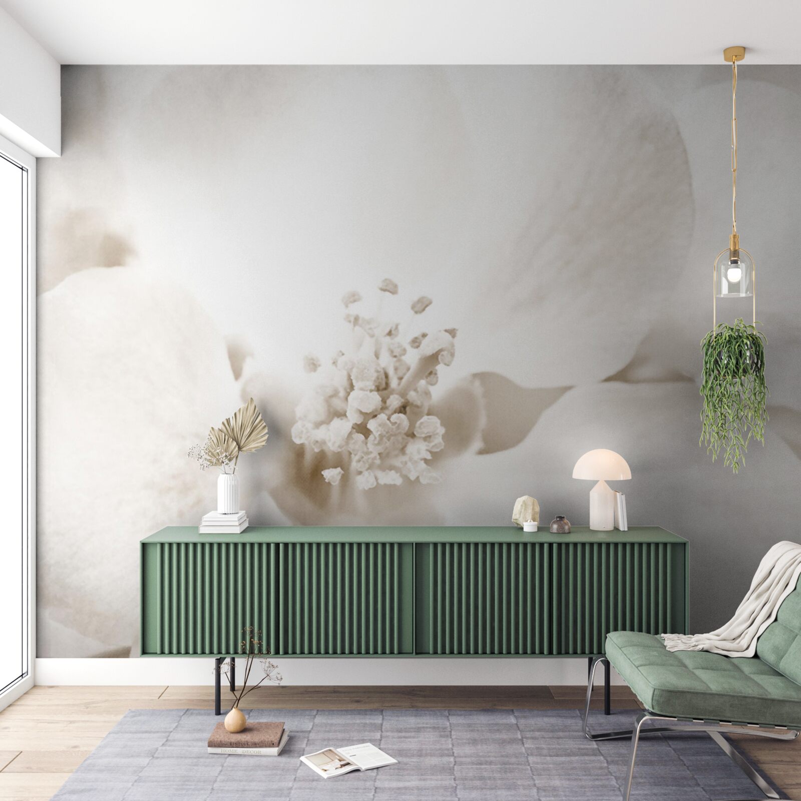 Fototapet mugur mare delicat de orhidee