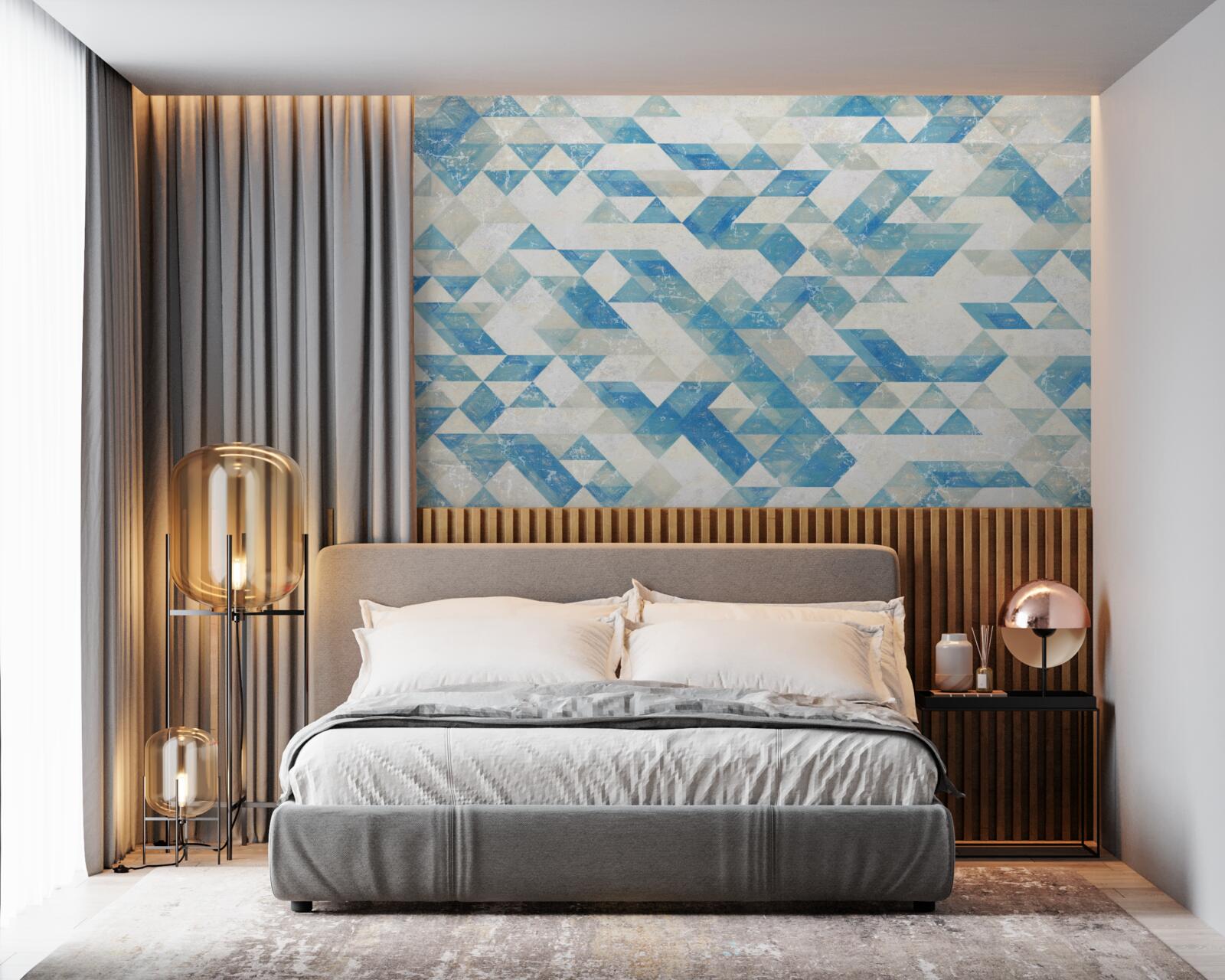 Fototapet forme geometrice în abstracție