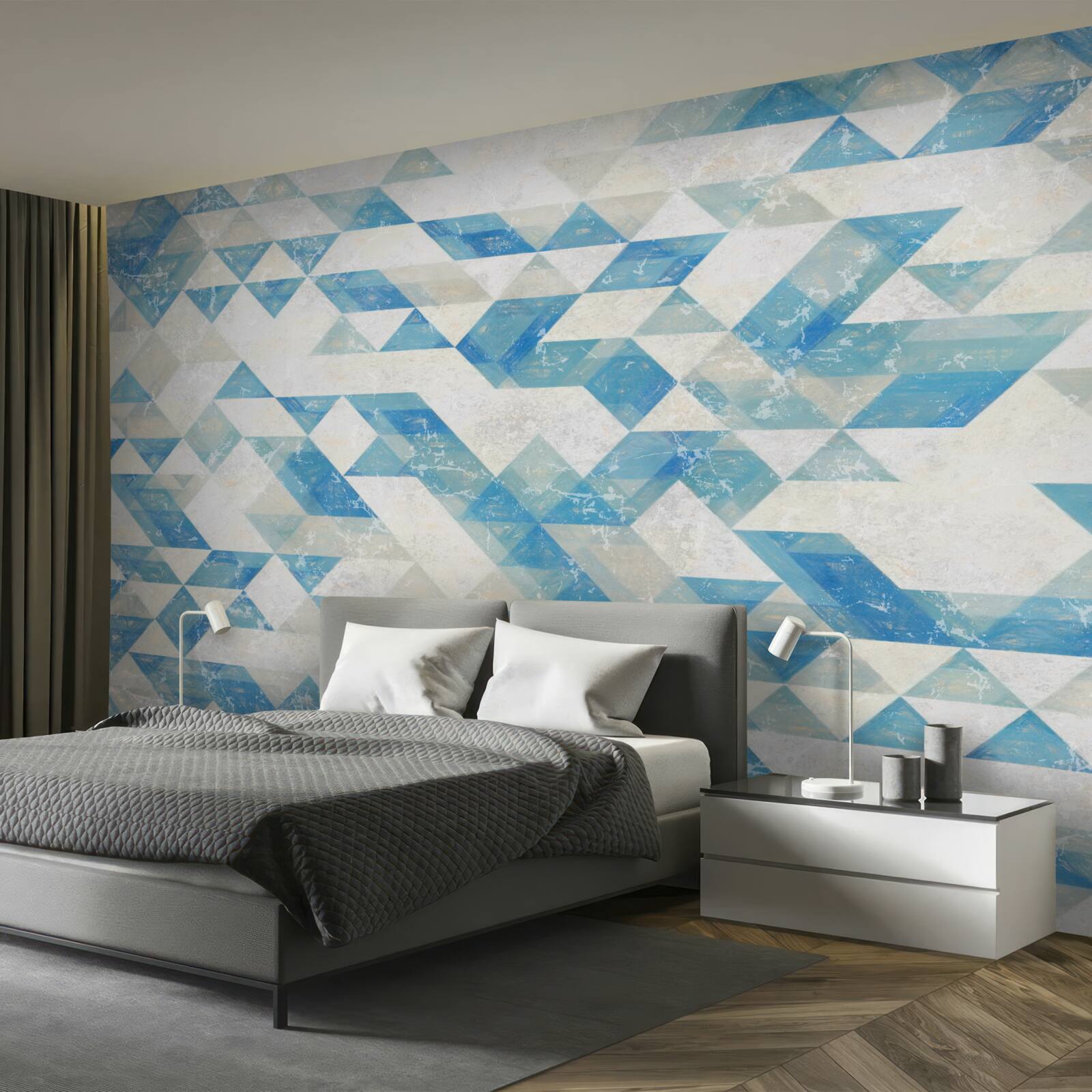 Fototapet forme geometrice în abstracție