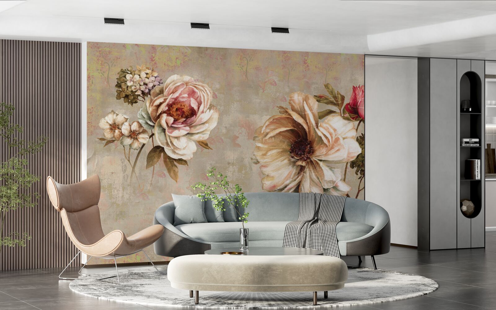 Fototapet compoziții florale în buchete