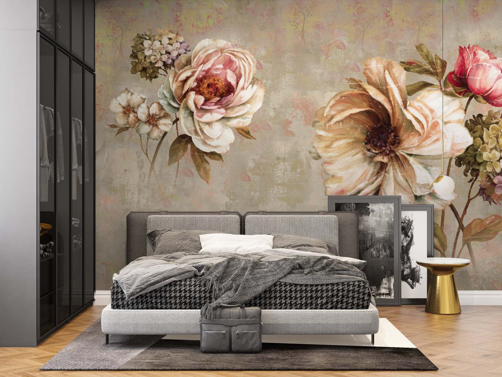 Fototapet compoziții florale în buchete