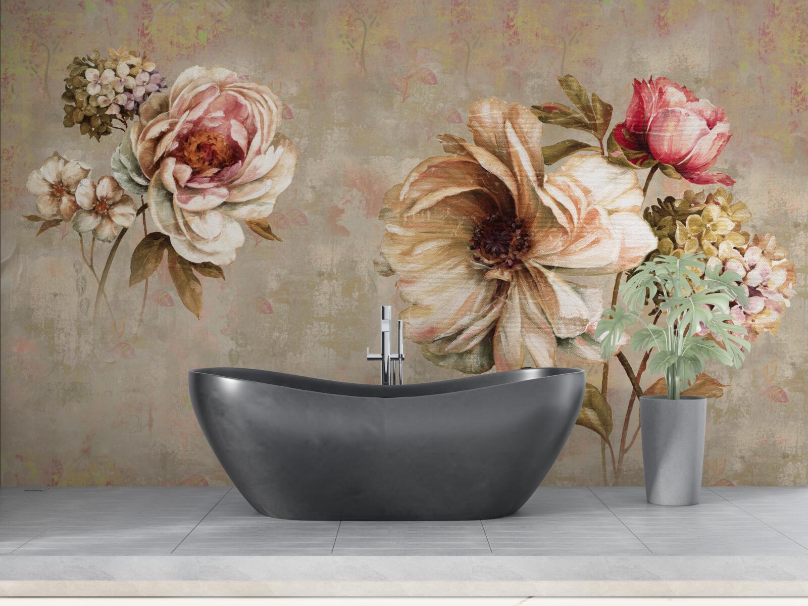 Fototapet compoziții florale în buchete