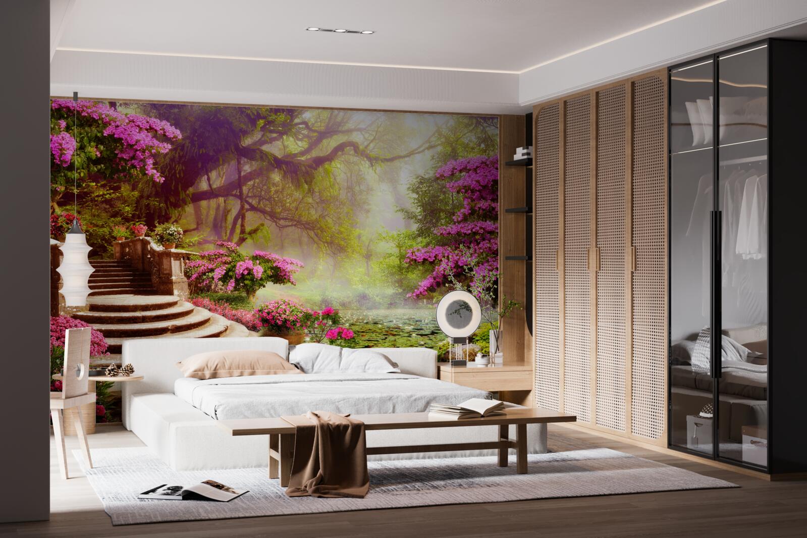 Fototapet peisaj cu zgomot